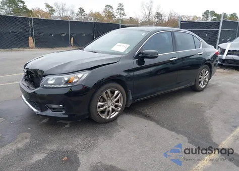 2014 Honda Accord Ex-L V-6 from USA, damaged, VIN 1HGCR3F82EA026989